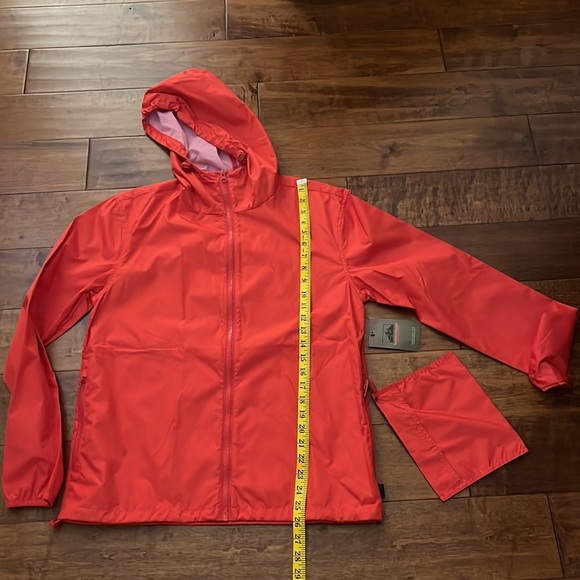 NWT Northwest Territory red rain hoodie jacket Size Small lightweight wi… - Picture 8 of 9